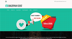 Desktop Screenshot of diazepamcost.com